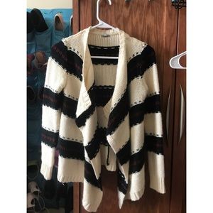 Striped cardigan